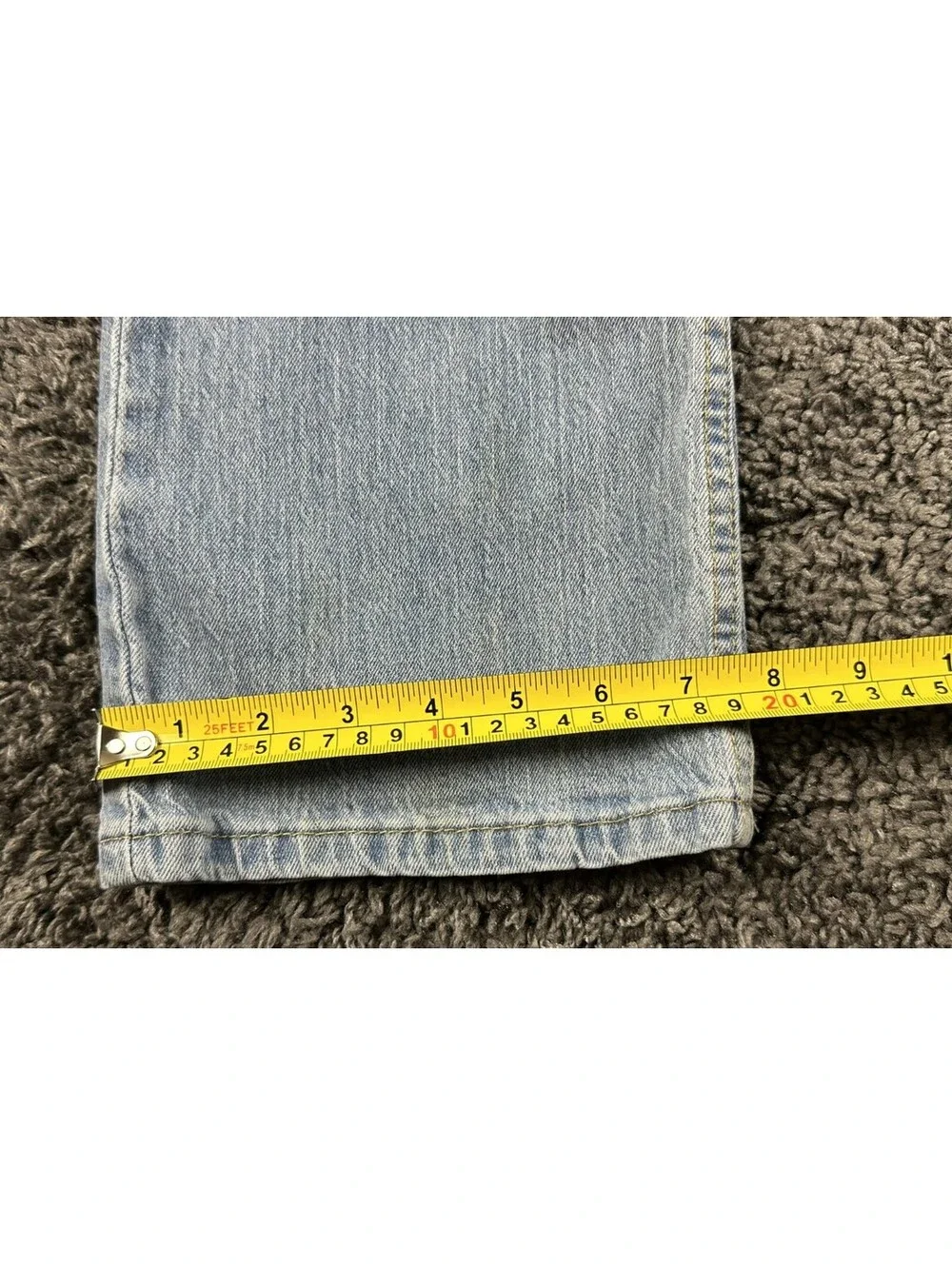 Levi's 527 Jeans Mens Light Wash Slim Bootcut Stretch Denim Sz 30x30